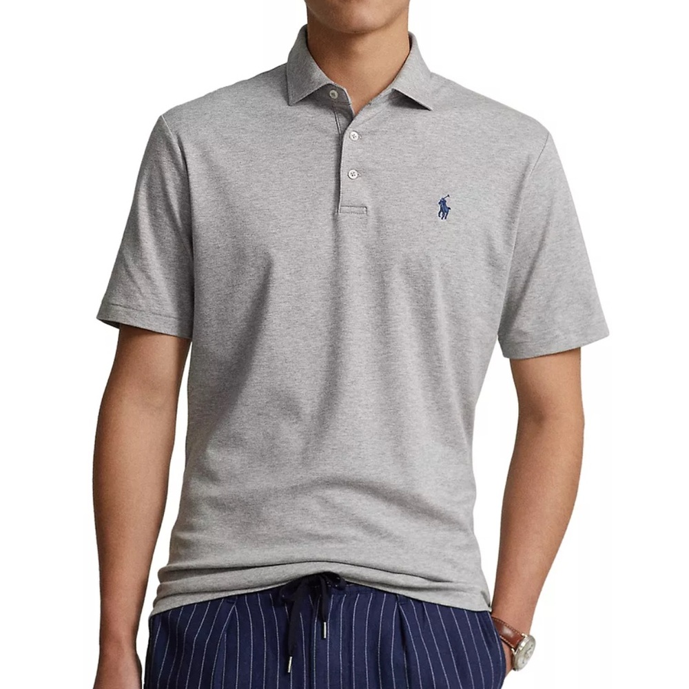 Men’s Ralph Lauren Pro Fit Golf Polo Gray 2XL